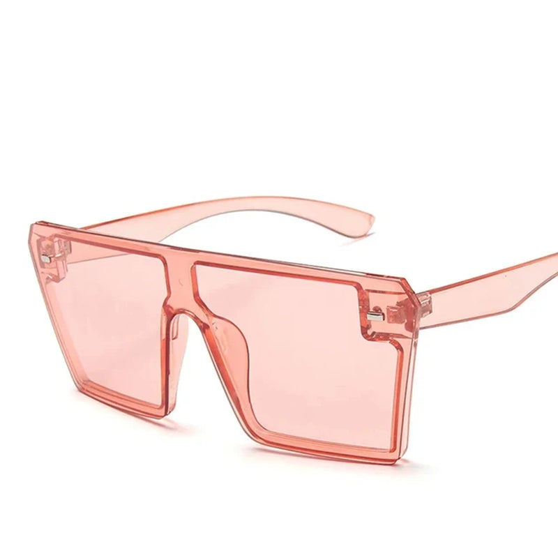 Classic Vintage Square Sunglasses Woman Siamese Oversized Sunglasses Woman/Men Retro Sunglasses Lentes De Sol Mujer