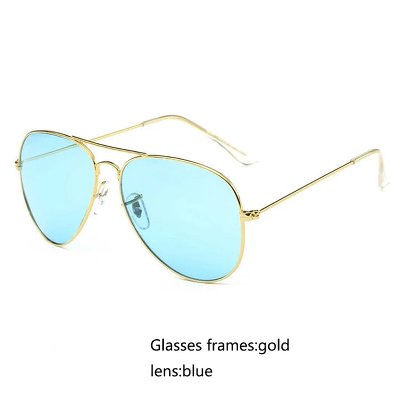 Mirror Sunglasses for Women 2024 Retro Glasses Women'S Sunglasses Metal Points Polit Sun Glasses Lunettes Femme Oculos UV400